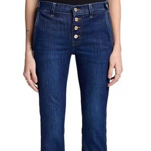 7 For All Mankind Denim Mid Rise Slim Bootcut Jeans SZ 26--Brand New